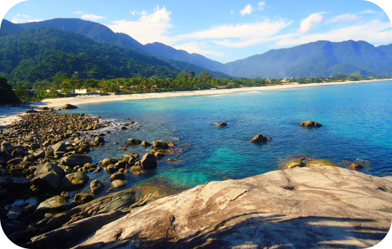 Imagem da Praia de Maresias em São Paulo